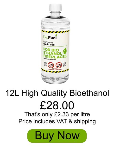 Bioethanol Fuel | UK Suppliers of Bioethanol Fuel For Fires - Cheapest ...