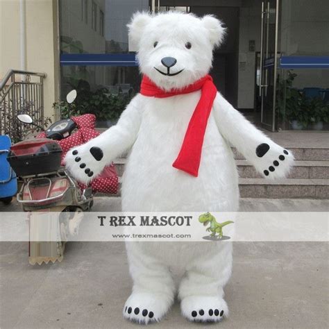 Polar Bear Animal Mascot Costume