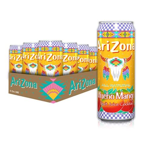 ARIZONA CANS MUCHO MANGO 24CT – Serena Wholesale