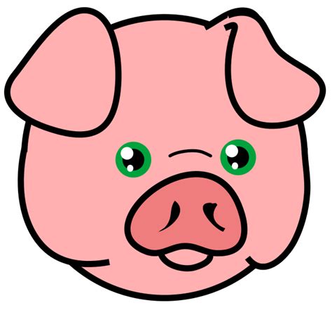 Pig Face Clip Art - ClipArt Best