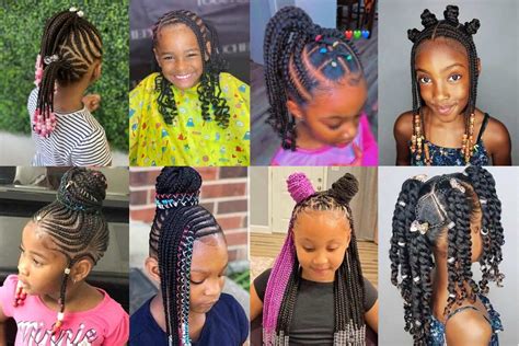 Individual Braids Styles For Kids