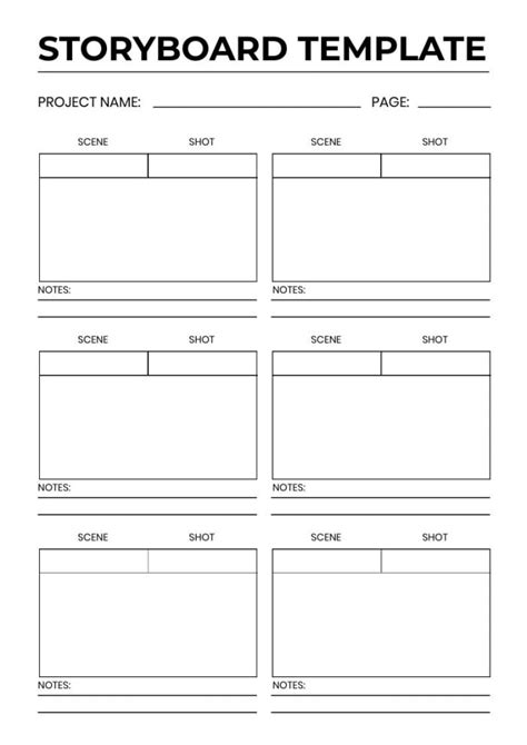 Free Storyboard Templates to edit | Wepik