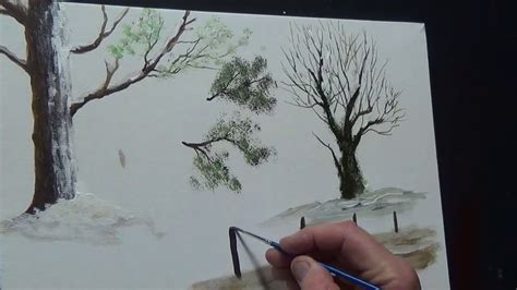 Painting Snow On Trees at PaintingValley.com | Explore collection of ...