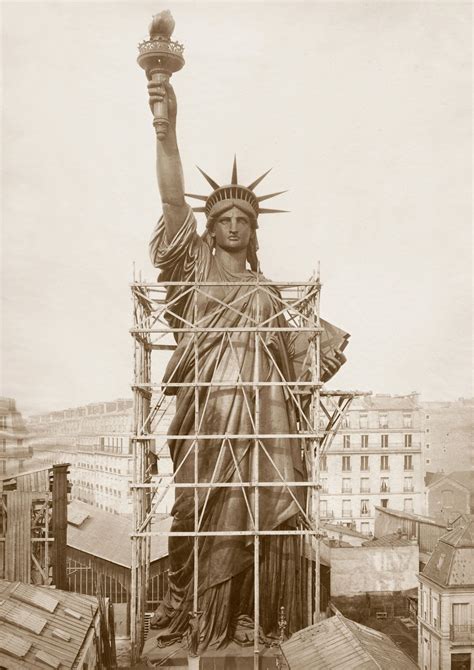 How Photography Helped Build the Statue of Liberty | Estatua da ...