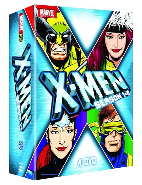 X-Men xmen x men Seasons 1 & 2 4 x DVD Set marvel orginals DVD NEW SEALED | eBay