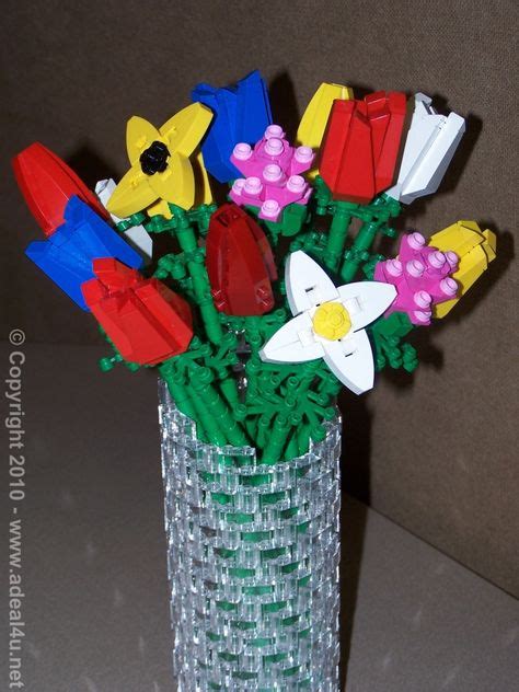 43 LEGO - Flowers, Plants and Vases ideas | lego, lego flower, legos