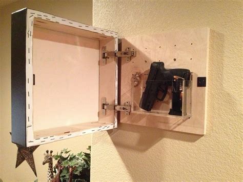 Diy Hidden Gun Shelf