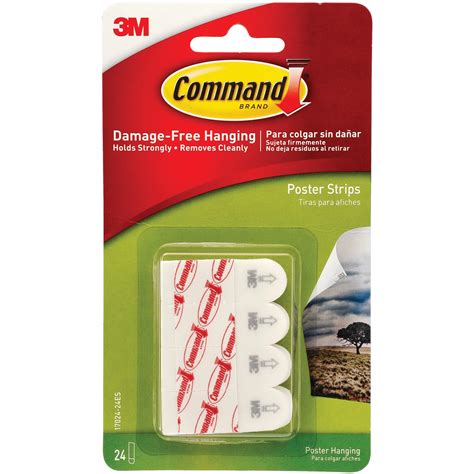 Command Poster Strips - Shop Adhesives & tape at H-E-B