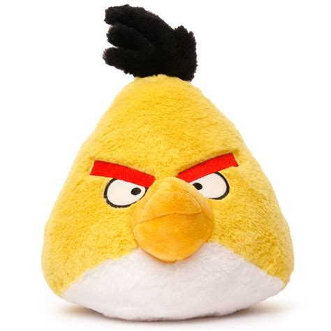 Buy Mighty Mojo Angry Birds - Chuck - Yellow Bird - 9 Inch Collectible Plush Doll - Officially ...