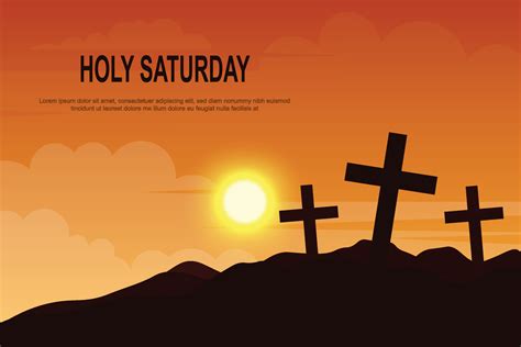 Holy Saturday background. 21612567 Vector Art at Vecteezy