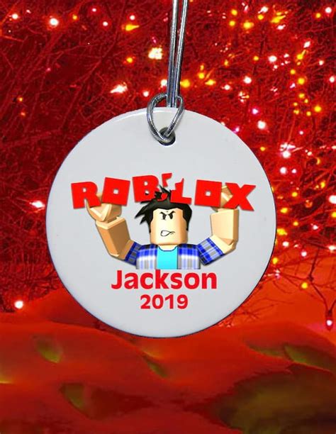 3 ROBLOX Christmas Ornament personalized custom 2020 | Etsy