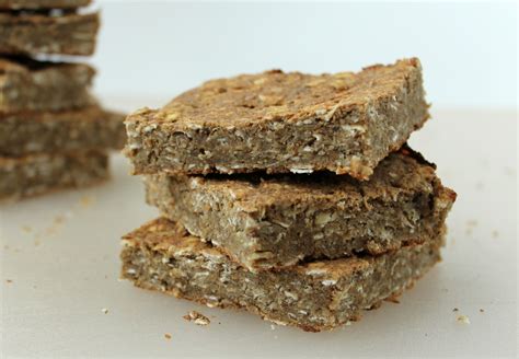 Grab and Go Breakfast Bars - High Fiber and High Protein - LIVING FREE HEALTH AND LIFE