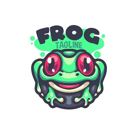 Premium Vector | Frog cartoon logo for your company