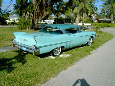 1958 Cadillac Coupe DeVille in Turquoise and Peacock for sale