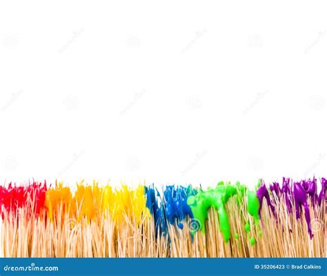 Rainbow paint background stock image. Image of vibrant - 35206423