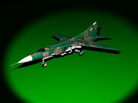 3d mig 23 model