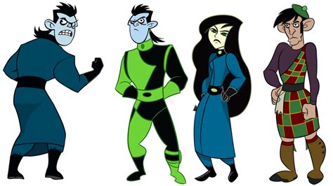 Kim Possible - Villains by HerrJohnDoe on DeviantArt