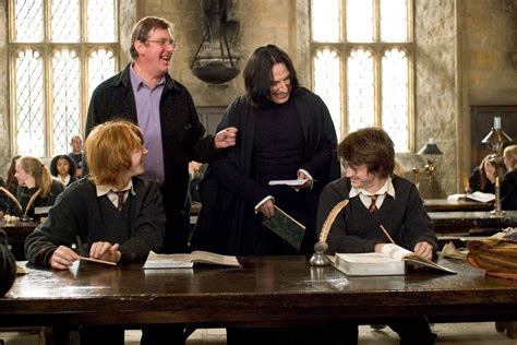 Behind the scenes of Harry Potter - Alan Rickman - Severus Snape Photo (16080715) - Fanpop