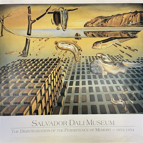 SALVADOR DALI: SALVADOR DALI MUSEUM - The disintegration of the Persistence of memory - 1952 ...