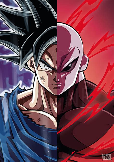 Goku Ultra Instinct VS Jiren