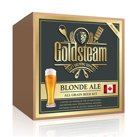 Canadian Blonde Ale All Grain Recipe - 5 Gallon Beer Making Kit