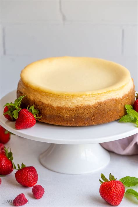 Best Baked Vanilla Cheesecake Recipe - The Recipe Rebel