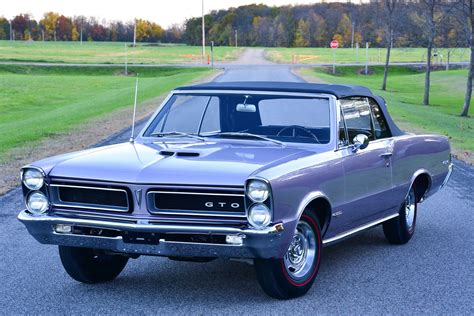 Super-Rare 1965 Pontiac GTO Convertible Deserves Its Concours-Level Restoration