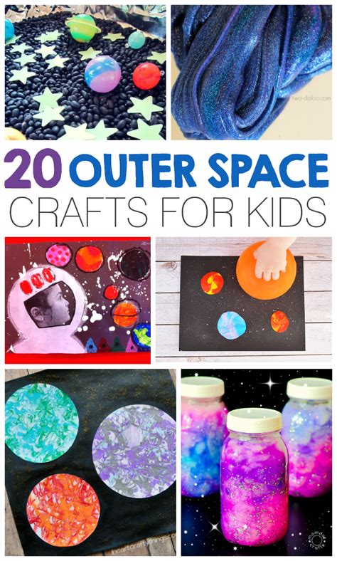 20 Outer Space Crafts For Kids