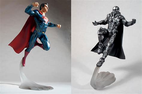 Superman Man Of Steel Superman And Zod 1/6 Scale Statue Set Superman Man Of Steel Superman And ...