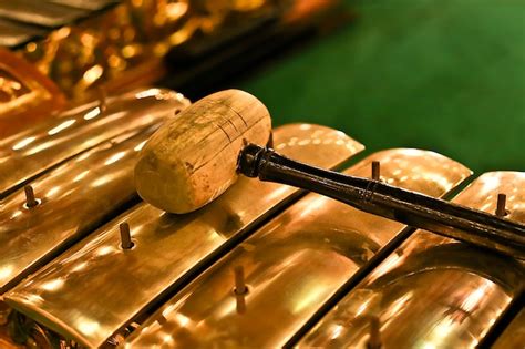 Premium Photo | Gamelan, traditional music instrument from indonesia