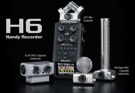 Zoom H6 - First 6 Track Portable Audio Recorder - VideoUniversity