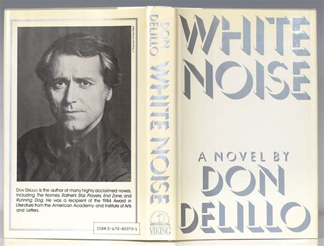 White Noise Don Delillo First Edition Signed Rare