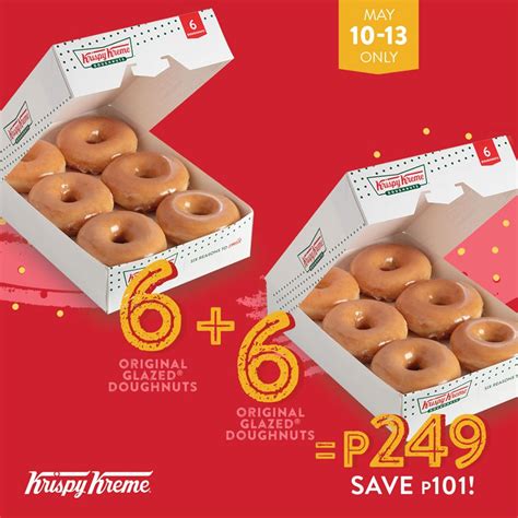 Manila Shopper: Krispy Kreme Dozen of Orignal Glazed Doughnuts' 3-day Promo: May 2019