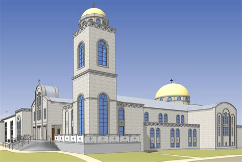 St. Mark Coptic Orthodox Church Design Proposal - JNKA Architects