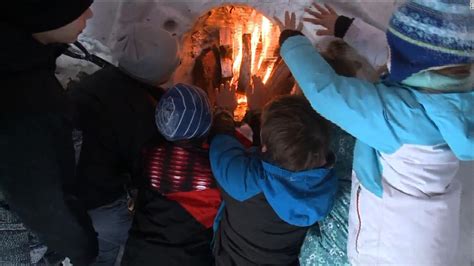 Man's 10-foot igloo includes working fireplace - CNN Video