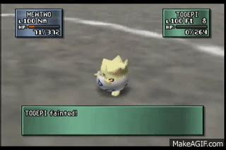 Pokemon Stadium 2: All Fainting Animations on Make a GIF