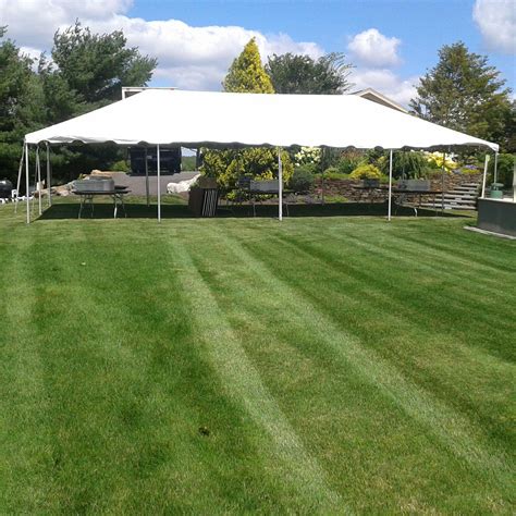 20′ x 40′ White Frame Tent – A-Z Rent All