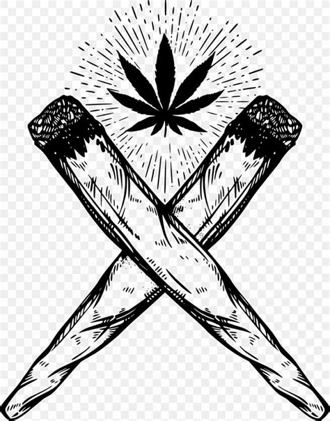 Joint Drawing Cannabis Smoking, PNG, 846x1079px, Joint, Art, Artwork, Black And White, Cannabis ...