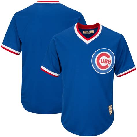 Chicago Cubs Majestic Cooperstown Cool Base Jersey - Royal