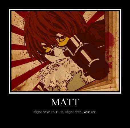 Motivational Poster - Matt by hyper-yet-bored.deviantart.com on @DeviantArt | Death note, Anime ...