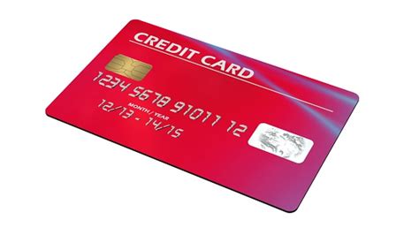 Red Credit Card Isolated On White Stock Photo - Download Image Now - Banking, Business, Business ...