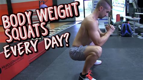 Can you do Body Weight Squats Every Day? - YouTube