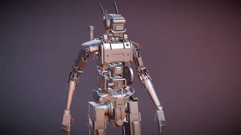 Robot Chappie - Download Free 3D model by remesher [12e3268] - Sketchfab