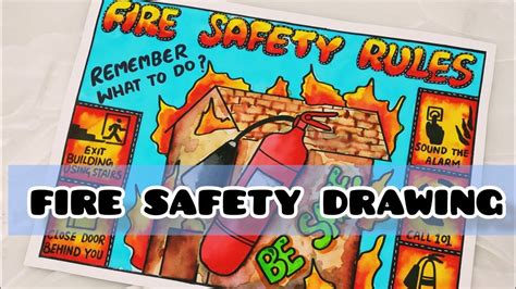 Fire Safety Poster, Fire Safety Rules, Safety Posters, Industrial ...