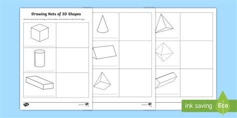 Shape Net Activity | Maths | Teacher-made resources | Twinkl