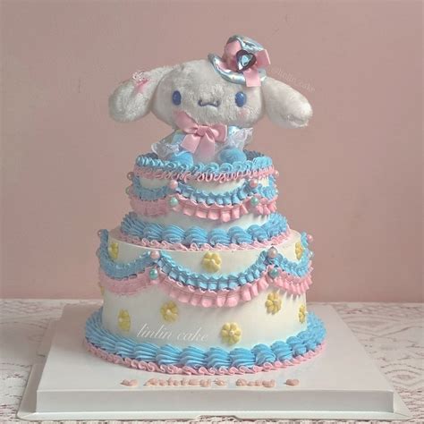 Cinnamoroll Cake Topper