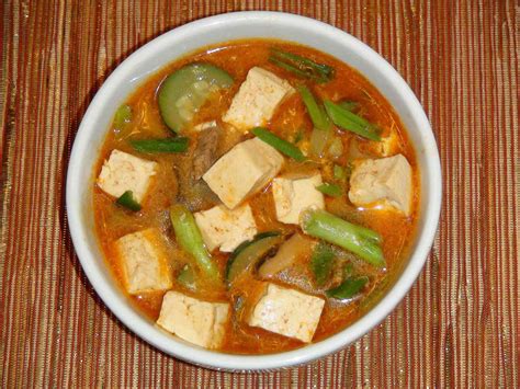 Korean Tofu and Vegetable Soup Recipe