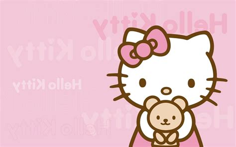 Hello Kitty Desktop Wallpaper Pink - Tilatin