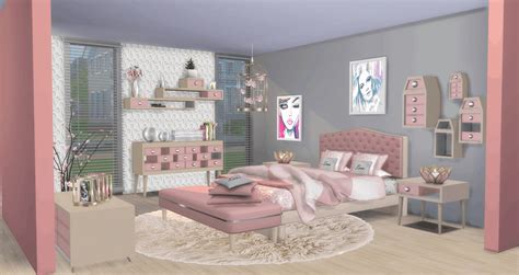 Cute Bedside Lamp Teen Bedroom Sims 4 Cc | winnieakadar