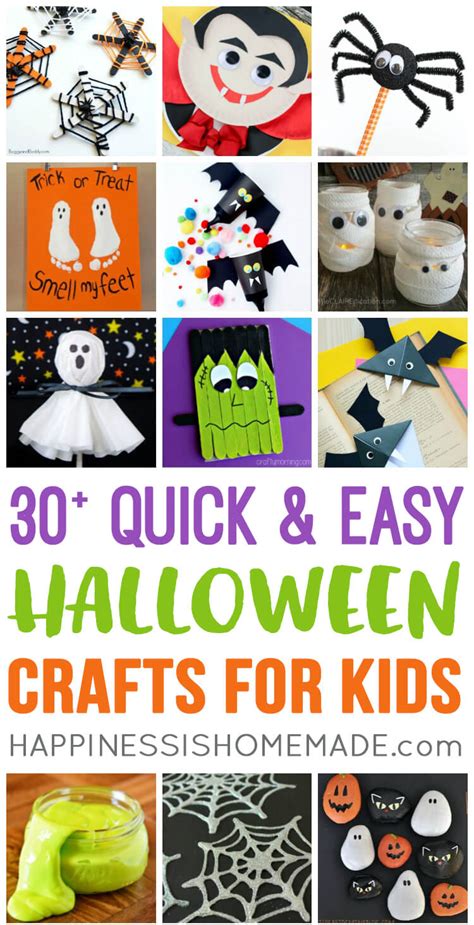 Easy Fall Kids Crafts That Anyone Can Make! - Happiness is Homemade